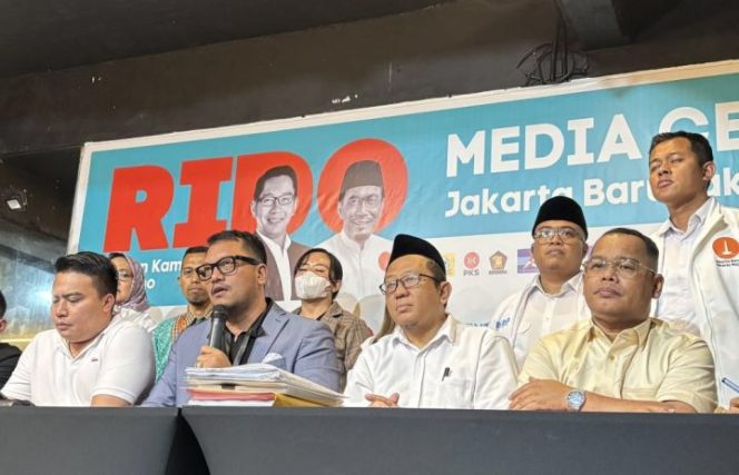 
					Konferensi Pers Tim Pemenangan RK-Suswono. Medcom.id/Vania