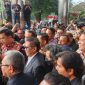 Hasto keluar dari gedung KPK. (Adrial/detikcom)