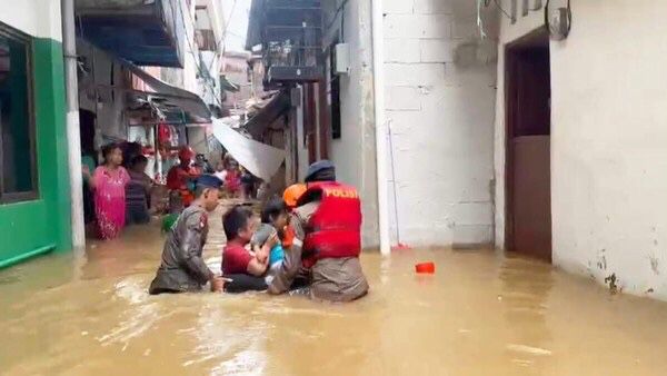 Foto: Banjir di Jakarta. (dok BPBD Jakarta)